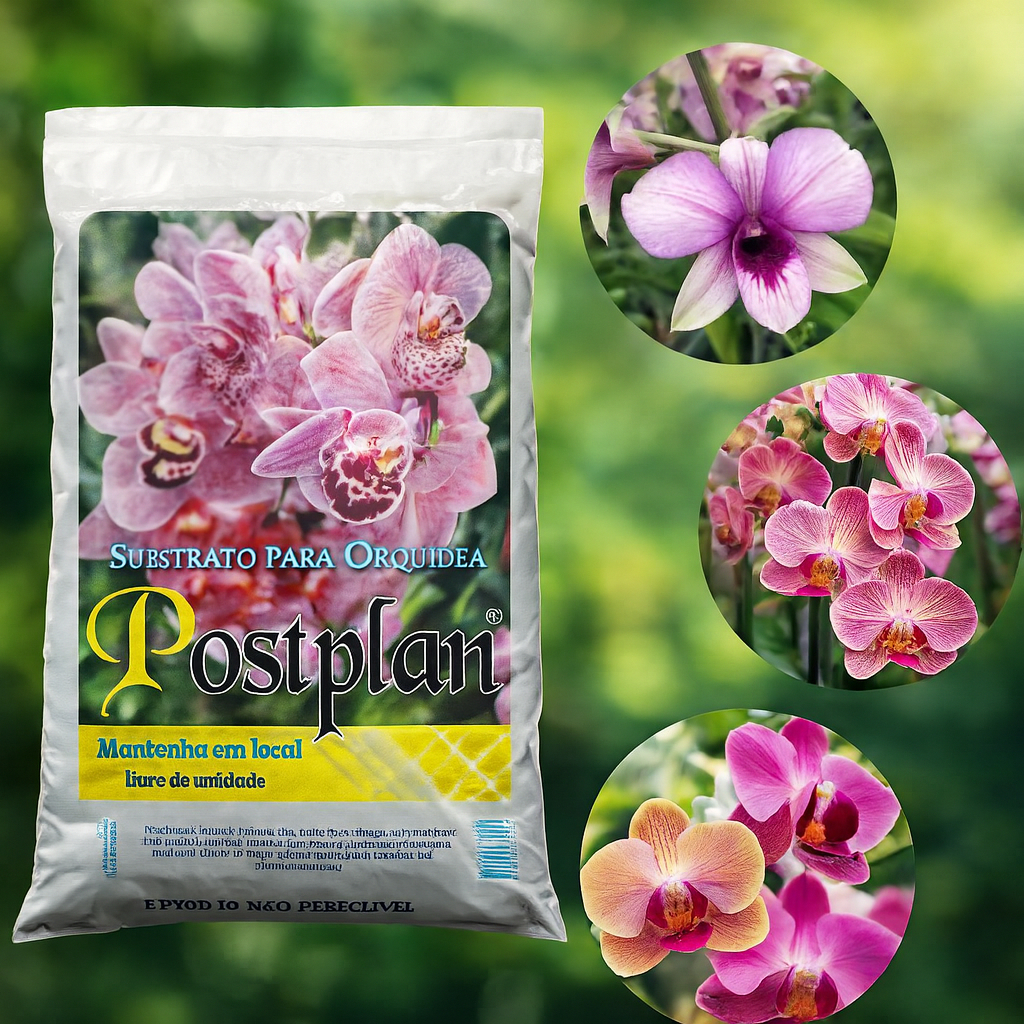 Substrato Para Orquídeas 1kg 2kg 5kg Mix Casca Pinus Carvão Chip em Oferta na Shopee