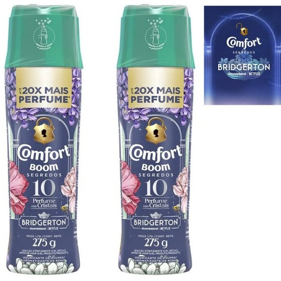 NOVIDADE!!!!!  02 Comfort BOOM Segredos Bridgerton 275g