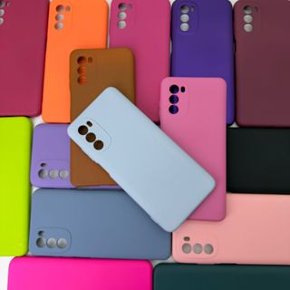 Capa para Motorola Moto G62 Aveludada Kit Capa + Pelicula 3D ou So 1 Capinha em Oferta na Shopee