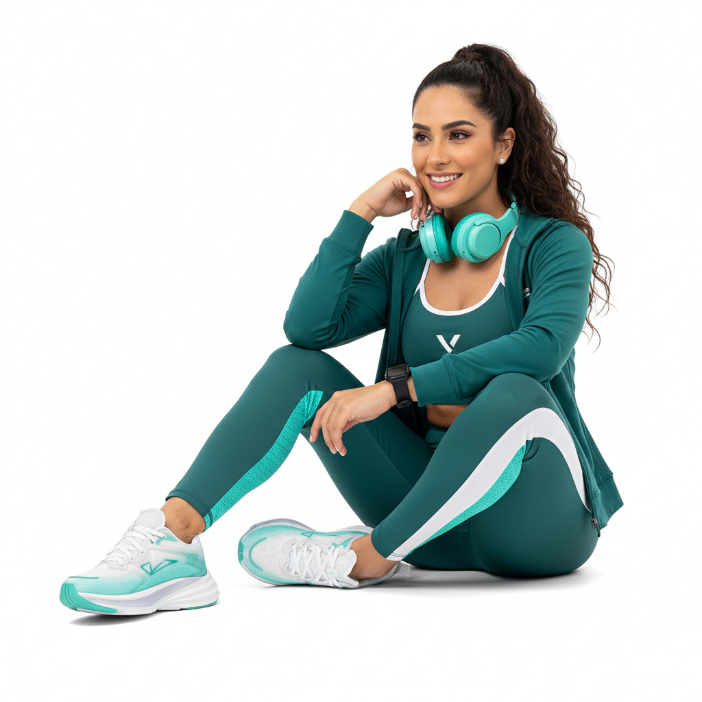 Detalhes do Tênis Feminino Vili Ace Corrida Caminhada Academia Leve 180gr Branco
