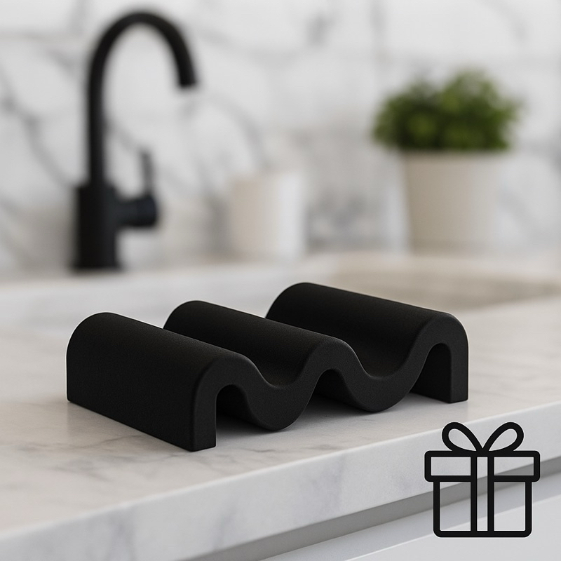 Saboneteira Ondulada Irregular em Oferta na Shopee