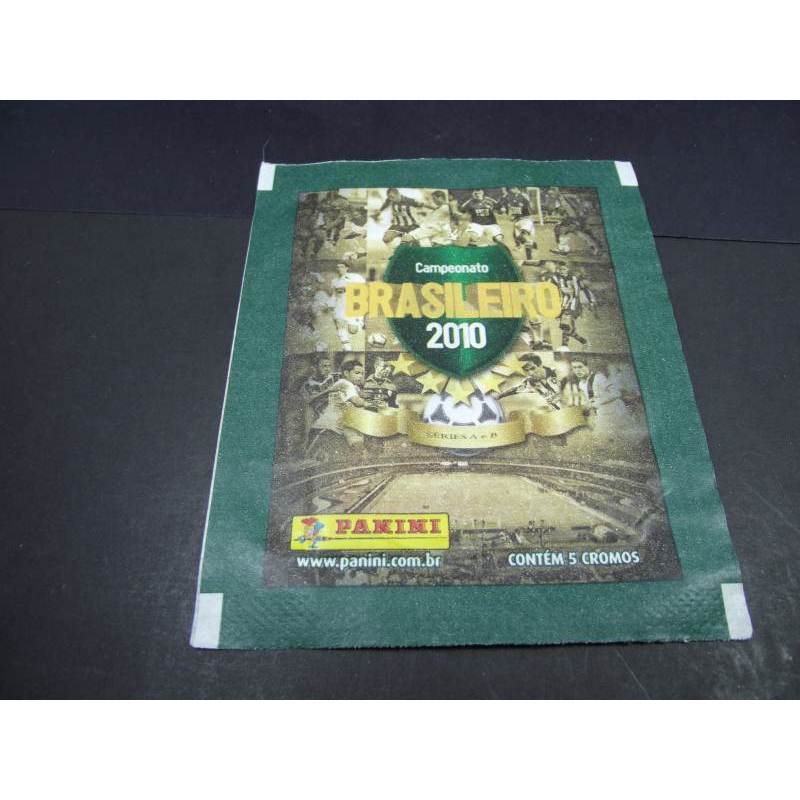 Envelope Lacrado Panini Brasil de figurinhas Campeonato Brasileiro 2010