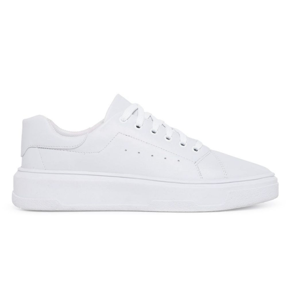 tênis casual branco masculino sneaker sola alta sapatenis clássico promoção