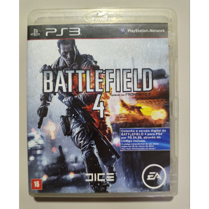 Jogo Battlefield 4 - Original PS3 - Excelente estado