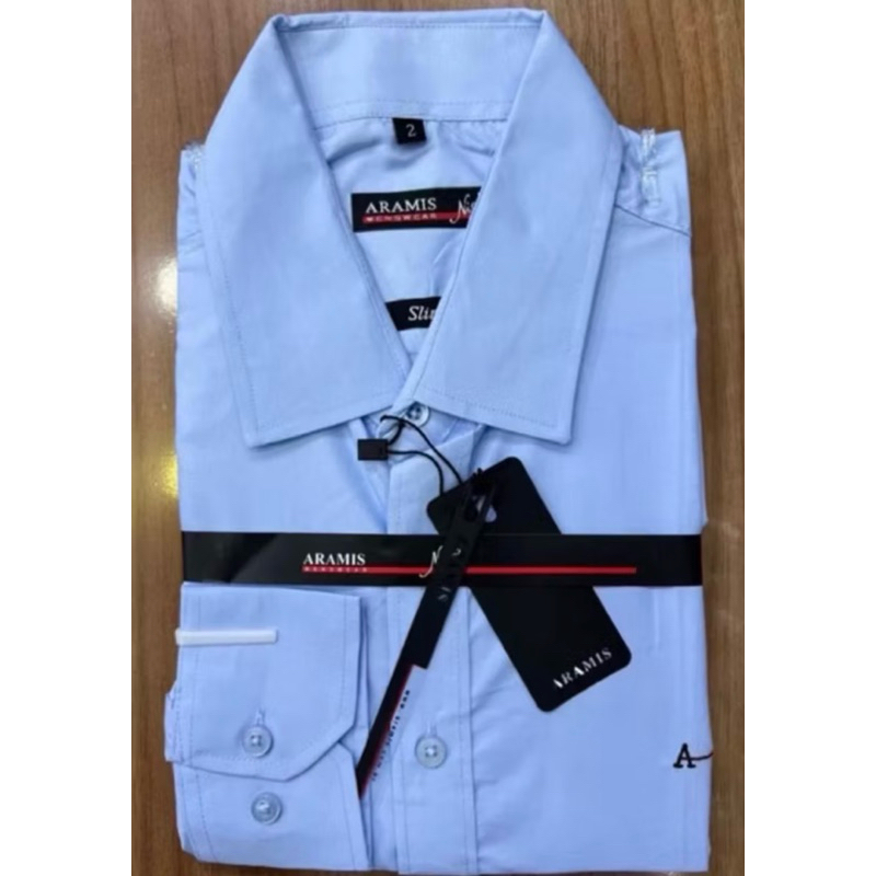 Camisa Social Manga Longa Masculina Slim Fit Lisa Arami Casual