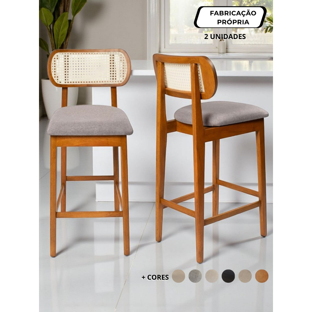 Banco de Bancada de Madeira na Black Friday 2025 | BuscaProdutos