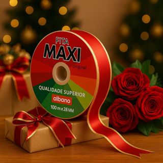 Fita Maxi Para Laços Para Dia Da Mulher e Decoração de Presentes 32mmX100m Varias Cores em Oferta na Shopee