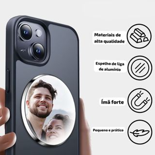 Espelho Magnético Hd para selfies e blog modelo universal para smartphone foto e video em Oferta na Shopee