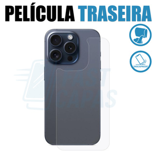 Película Traseira para iPhone Cerâmica Flexível 3D 9D 17 16 15 14 13 12 16 11 XR 7 8 Xs Pro Max Plus em Oferta na Shopee