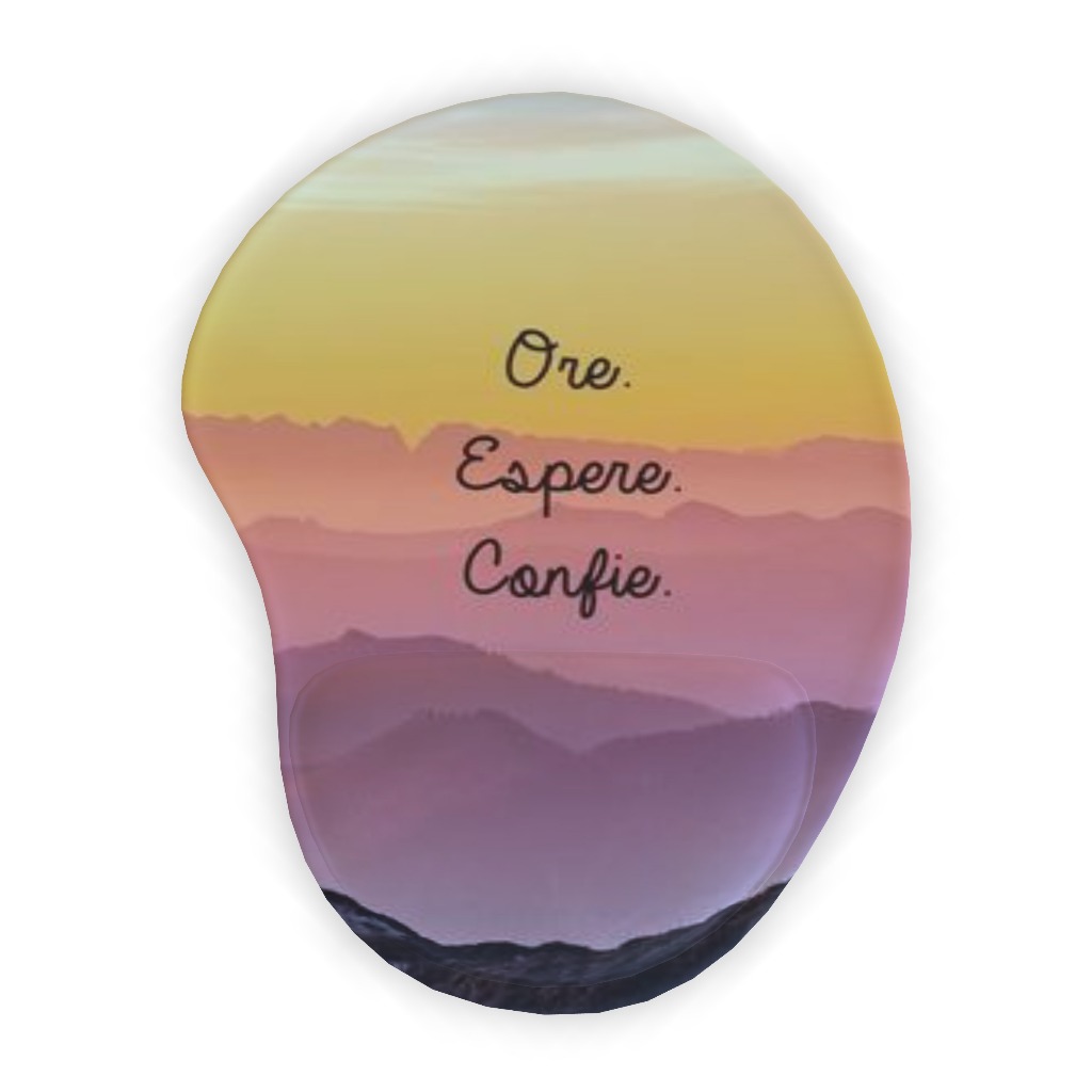Mousepad com apoio - acessório informática computador, neopreme com emborrachado, estampas impressão digital
