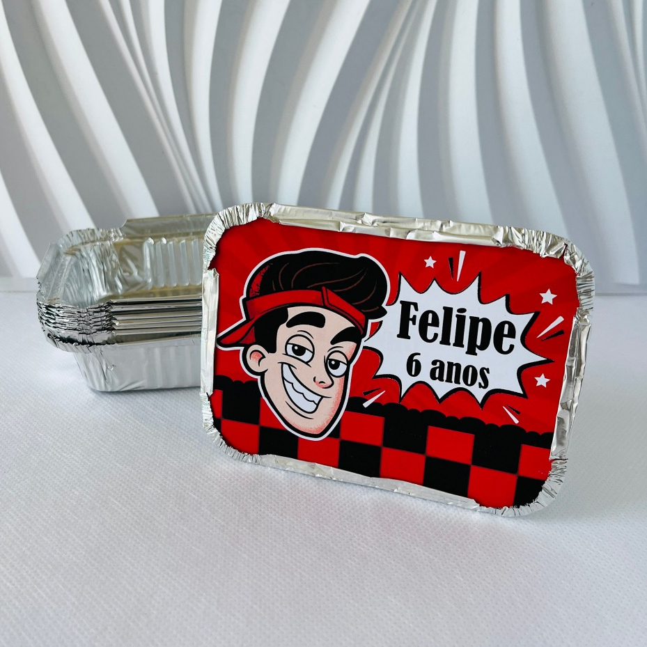 Marmitinha 220ml Enaldinho Personalizada / Youtuber / Lembrancinha de Festa Infantil /Aniversário