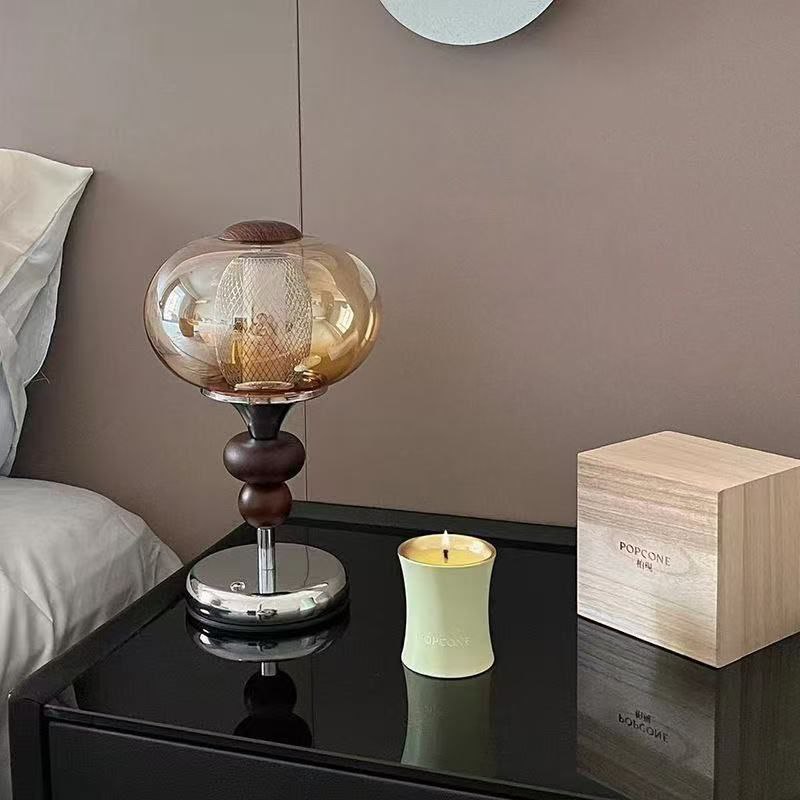 (T009) Luminária Abajur de Madeira Maciça Design Plissado Moderno Com 3 Tons de Cores P/ Sala Quarto e Escritório em Oferta na Shopee