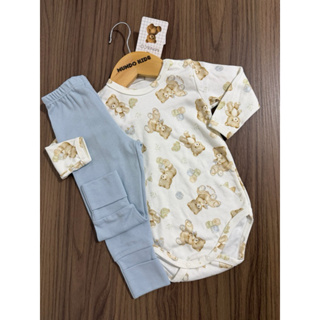 Conjunto Body e Calça Mini&Co Bebê Menino em Oferta na Shopee