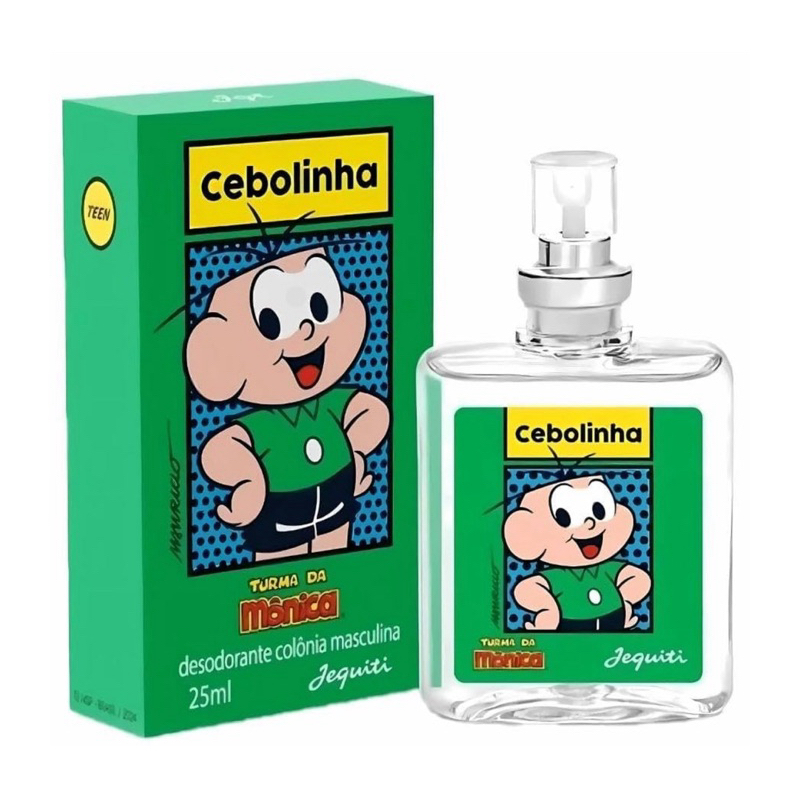 Cebolinha Desodorante Colônia Jequiti 25ml em Oferta na Shopee