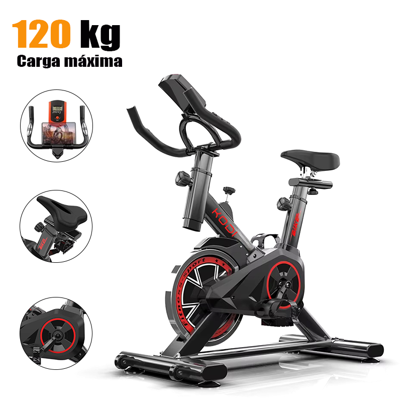 Bicicleta Spinning Ergométrica Para Exercícios Com Monitor Profissional Sport Suporta até 120kg V3 em Oferta na Shopee