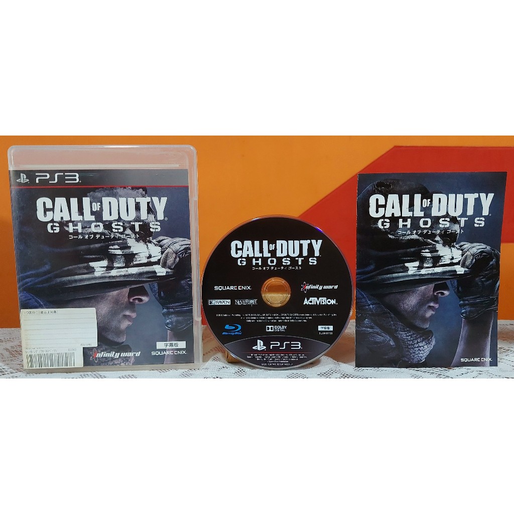 Call Of Duty Ghosts Ps3 Playstation 3 Japonês