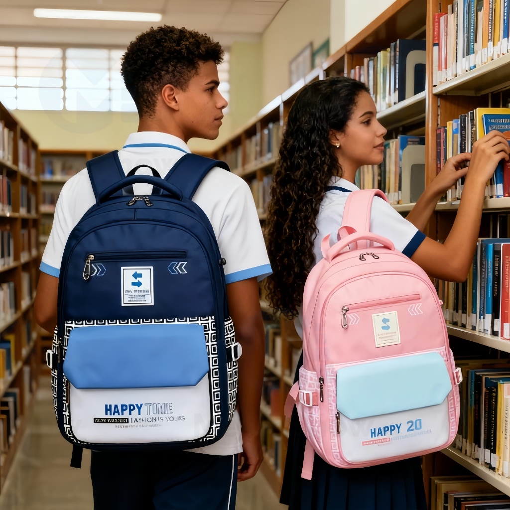 Mochila Feminina Coreana Escolar-Passeio-Trabalho Grande Impermeável 24133