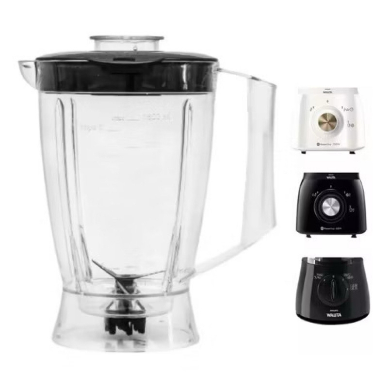 Copo Multiprocessador Walita Philips Ri-7625 Ri-7630 Cristal