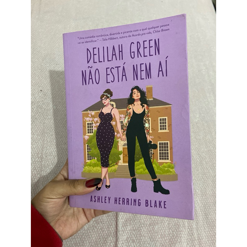 Livro Delilah Green não esta nem ai