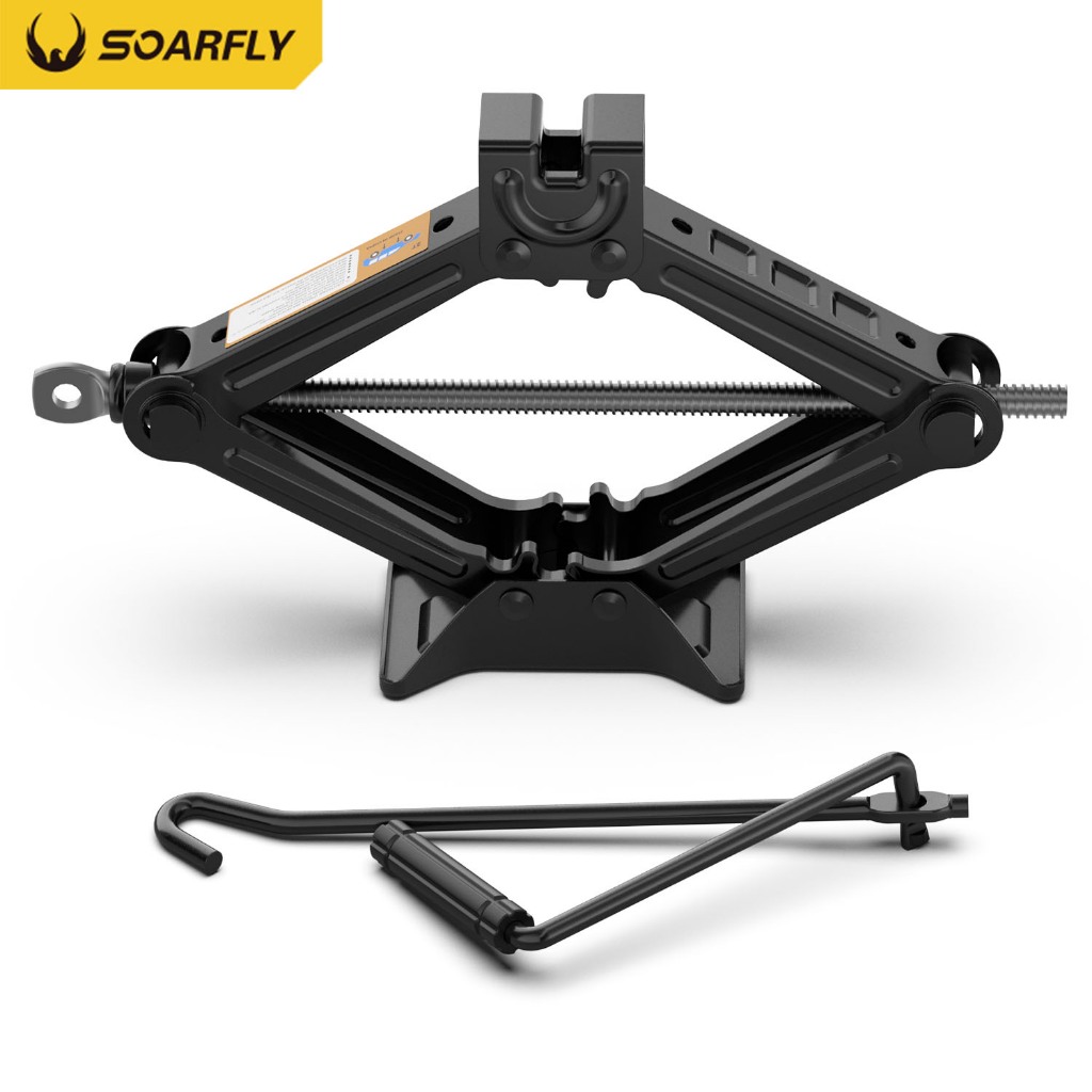 Macaco Sanfona Universal 2T Com Chave Para Carro Portátil Remoção de pneus sem esforço em Oferta na Shopee