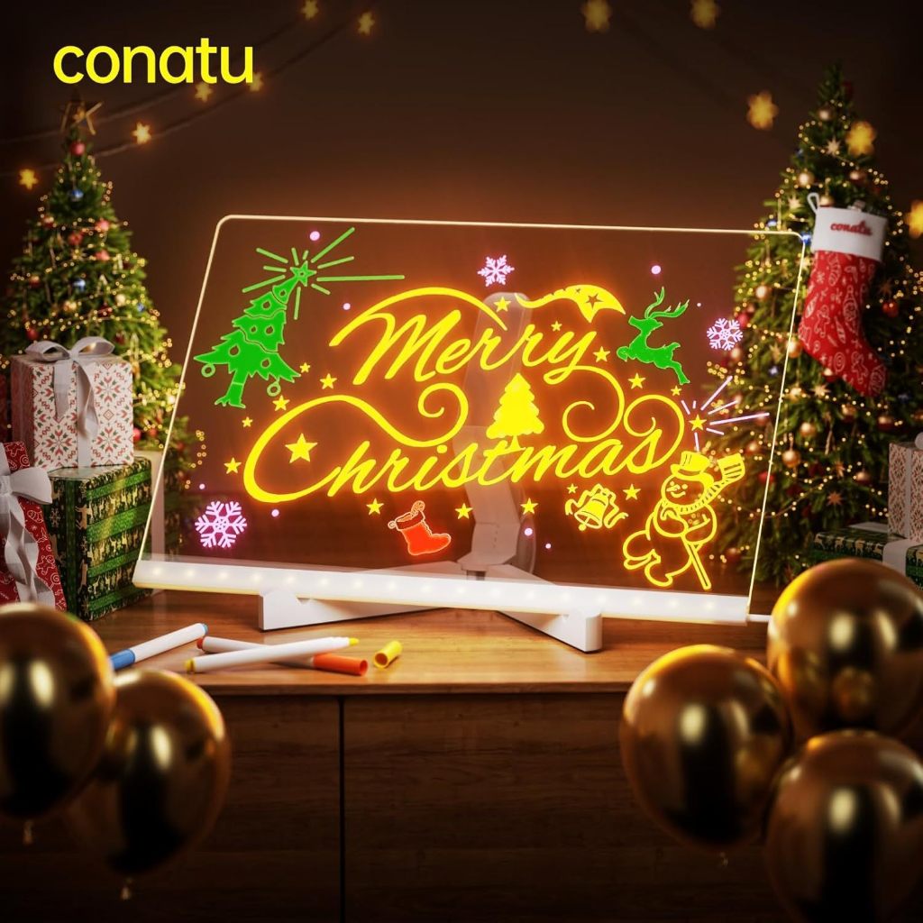 30x20 Lousa Mágica Infantil Luz Led Placas Emissoras Desenho ，Decoração de feriados e lojas em Oferta na Shopee