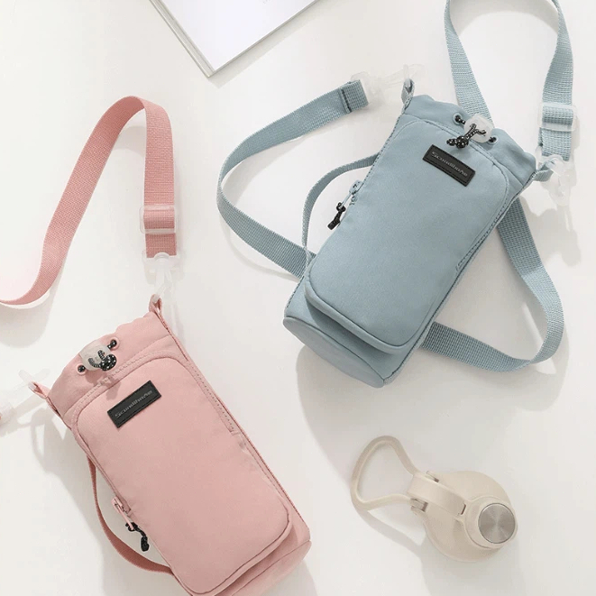 Bolsa Para Garrafa Com Organizador De Chaves E Celular Perfeita Para Atividades Ao Ar Livre