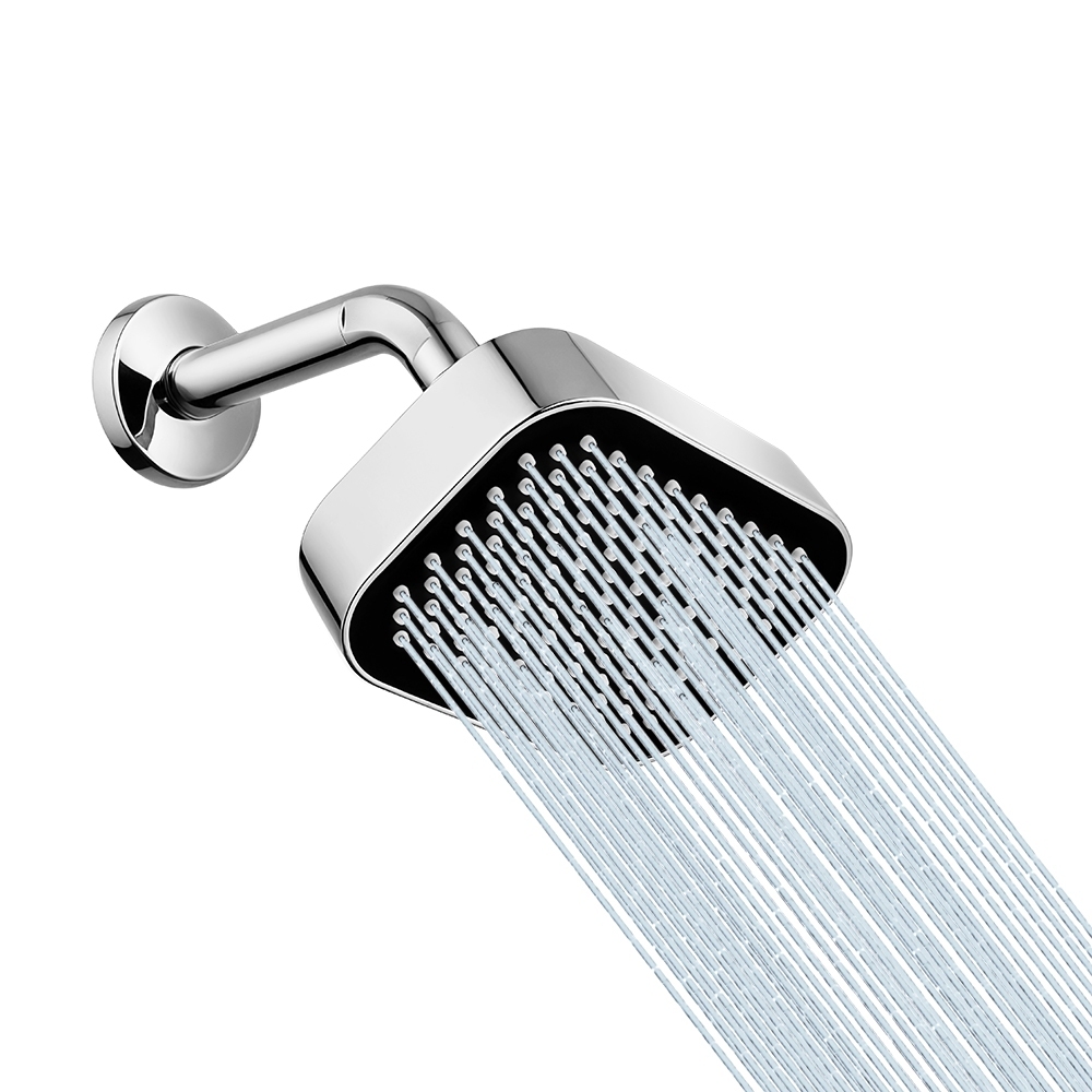 Heemli ABS Cromado Ducha de Teto - Grande área de água, 360°, pressurização, resistente, 15x10cm, fixo, eleve seu banho em Oferta na Shopee