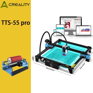 TwoTrees TTS-55 PRO 360° Rolo Para Máquina De Gravação A Laser para APP Corte de MDF Original em Oferta na Shopee