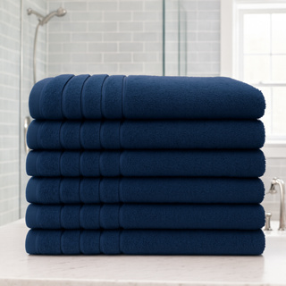 Kit 6 (Seis) Toalhas Rosto Orteu 100% Algodão Grande 45cm x 80cm 150g em Oferta na Shopee