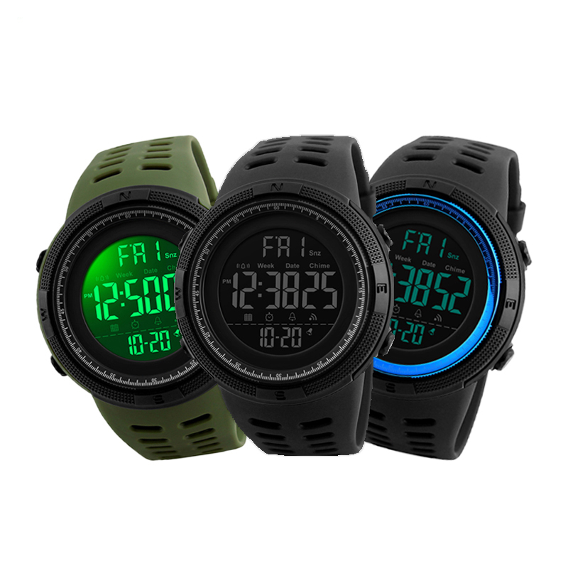 Zeblaze&SKMEI Exibição única Relógio eletrônico de relógio masculino e feminino Relógio eletrônico