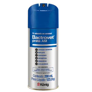 Bactrovet Spray Prata 200ml Konig  Cicatrizante em Oferta na Shopee