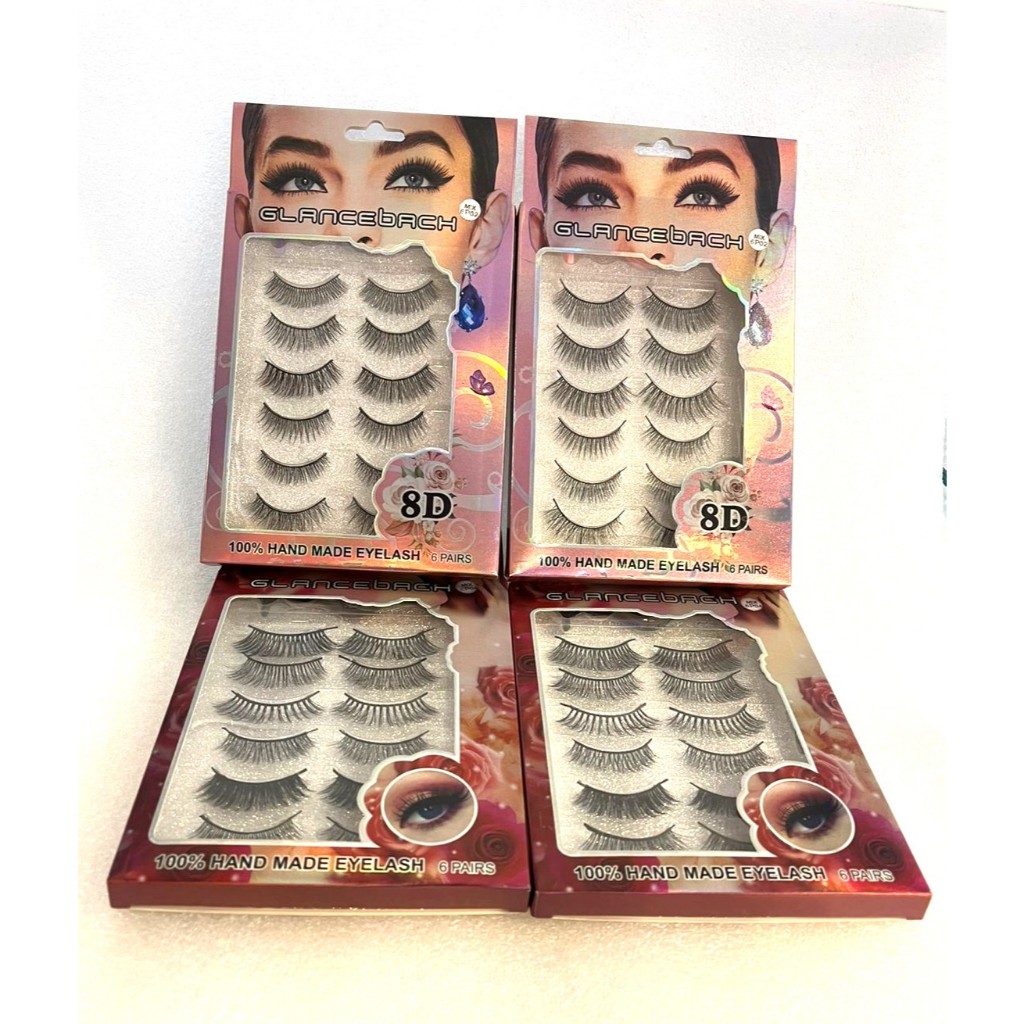 PROMOÇAO 4 caixas de cilios C/ 6 PARES CD CAIXA. em Oferta na Shopee