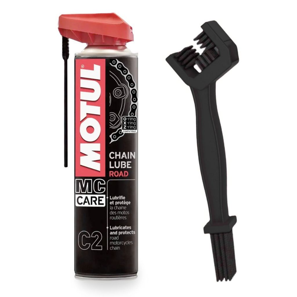 Lubrificante de Corrente Motul C2 400ml + Escova de Limpeza em Oferta na Shopee
