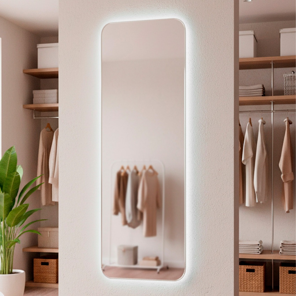 Espelho 150x50 Orgânico: Onde Comprar | BuscaProdutos