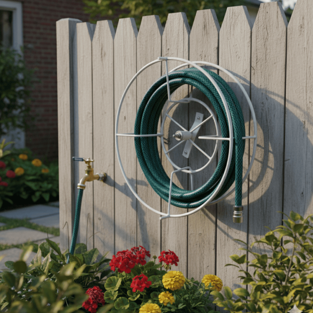 Enrolador Suporte Mangueira De Jardim Até 30 Metros Para Casa Jardim Promoção