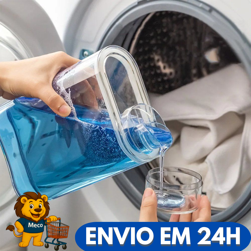 Dispenser Multiuso Organizador Sabão Líquido Detergente Shampoo e Condicionador Sabonete e Amaciante