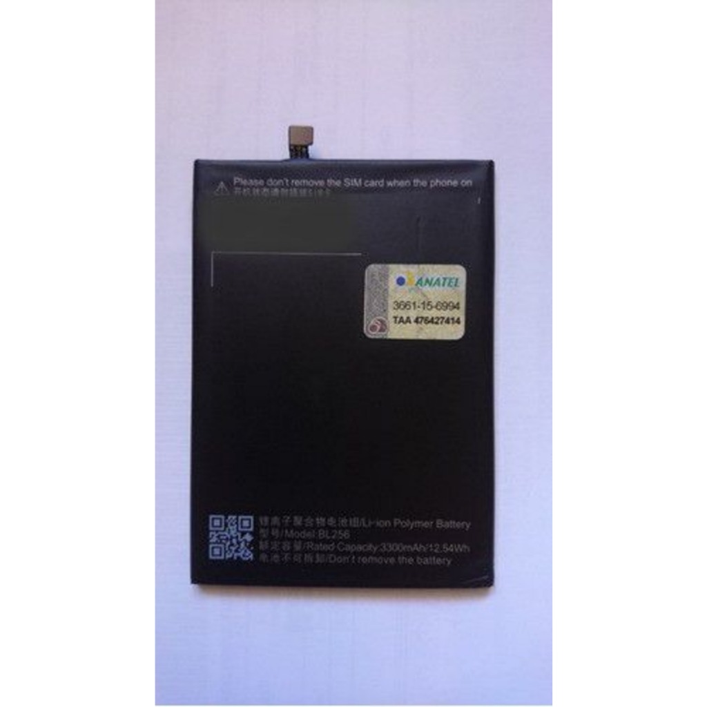 Bate-ira Bl256 Original Compatível VIBE K4 A7010 3300mAh