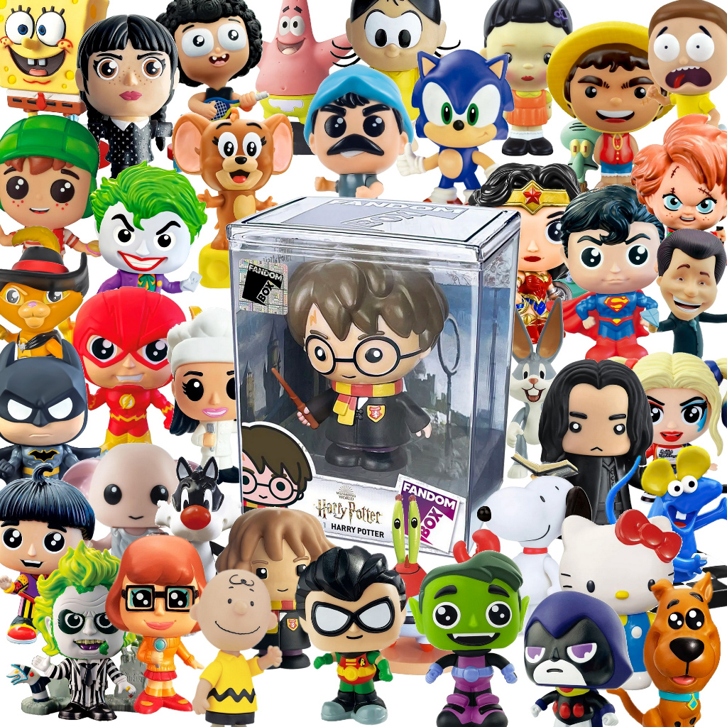 Bonecos Fandom Box Figuras De Ação Colecionáveis Com Expositores De Acrílico - Fandom Box