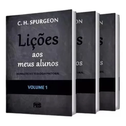Coleção Lições aos meus alunos 3 Volumes