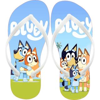 Chinelo Personalizado Bluey fofo