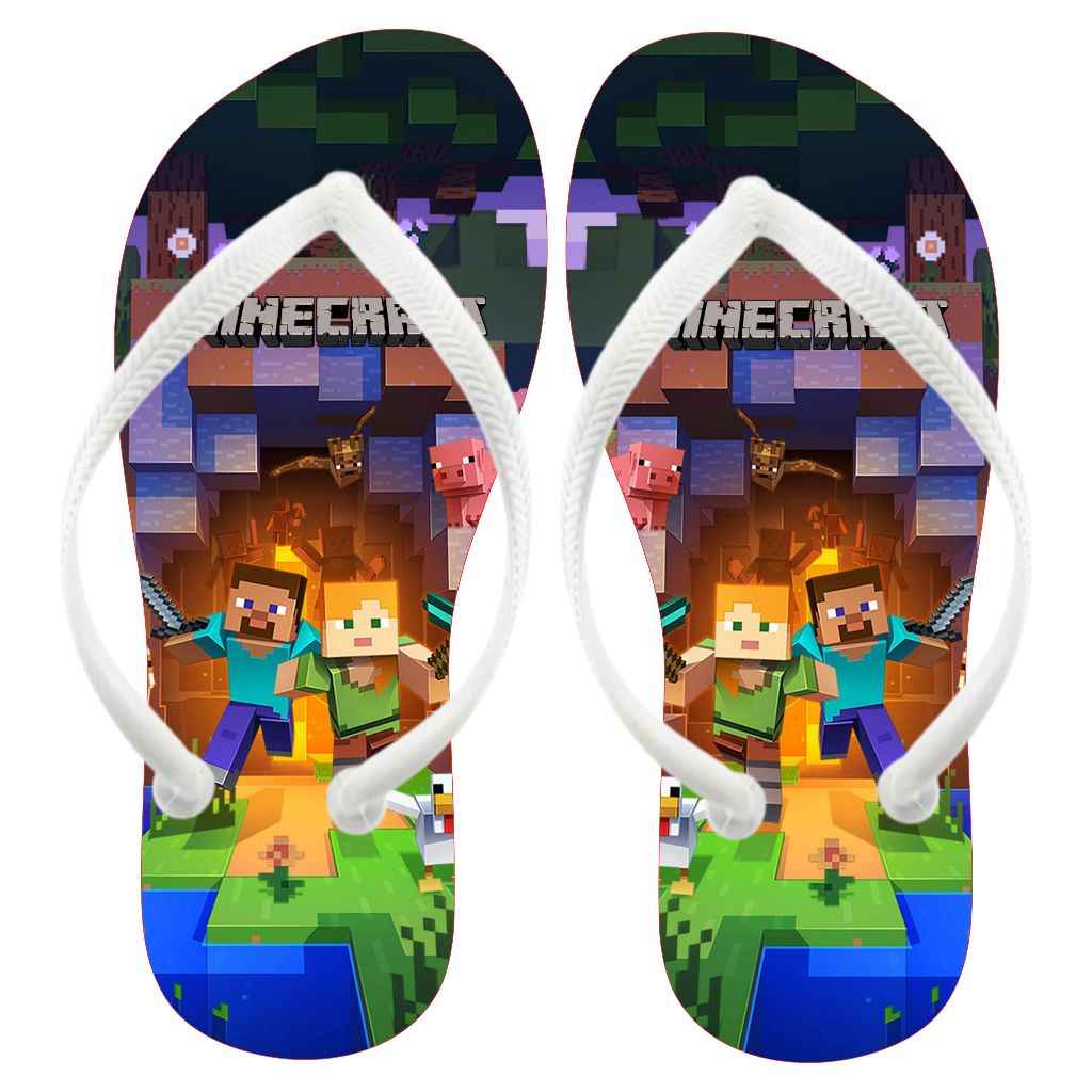 Chinelo Minicraft Personalizado