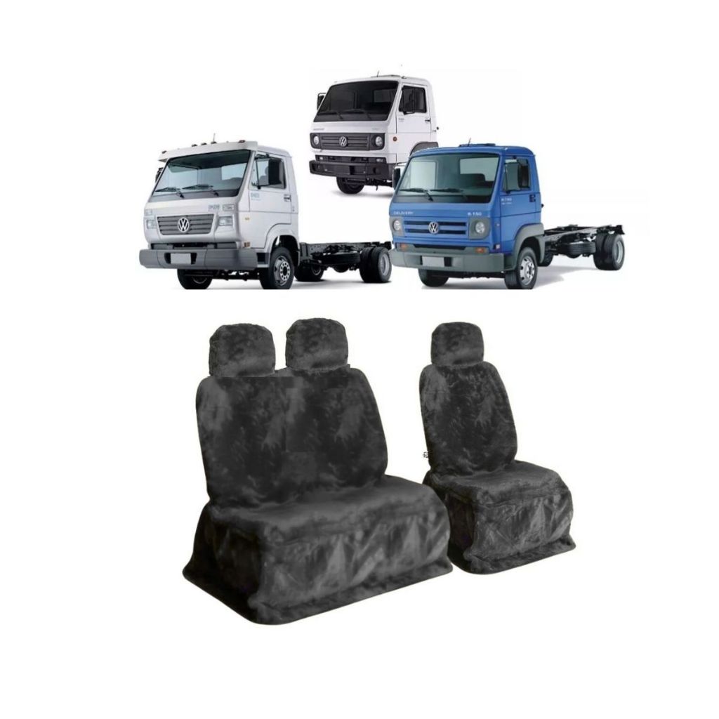 Capa Banco Motorista Original Vw 2000 E  Carona Sofa Pelucia