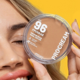 Pro Cream Protetor Solar Multifuncional FPS96 FPUVA43 14g LANÇAMENTO PINK CHEEKS em Oferta na Shopee