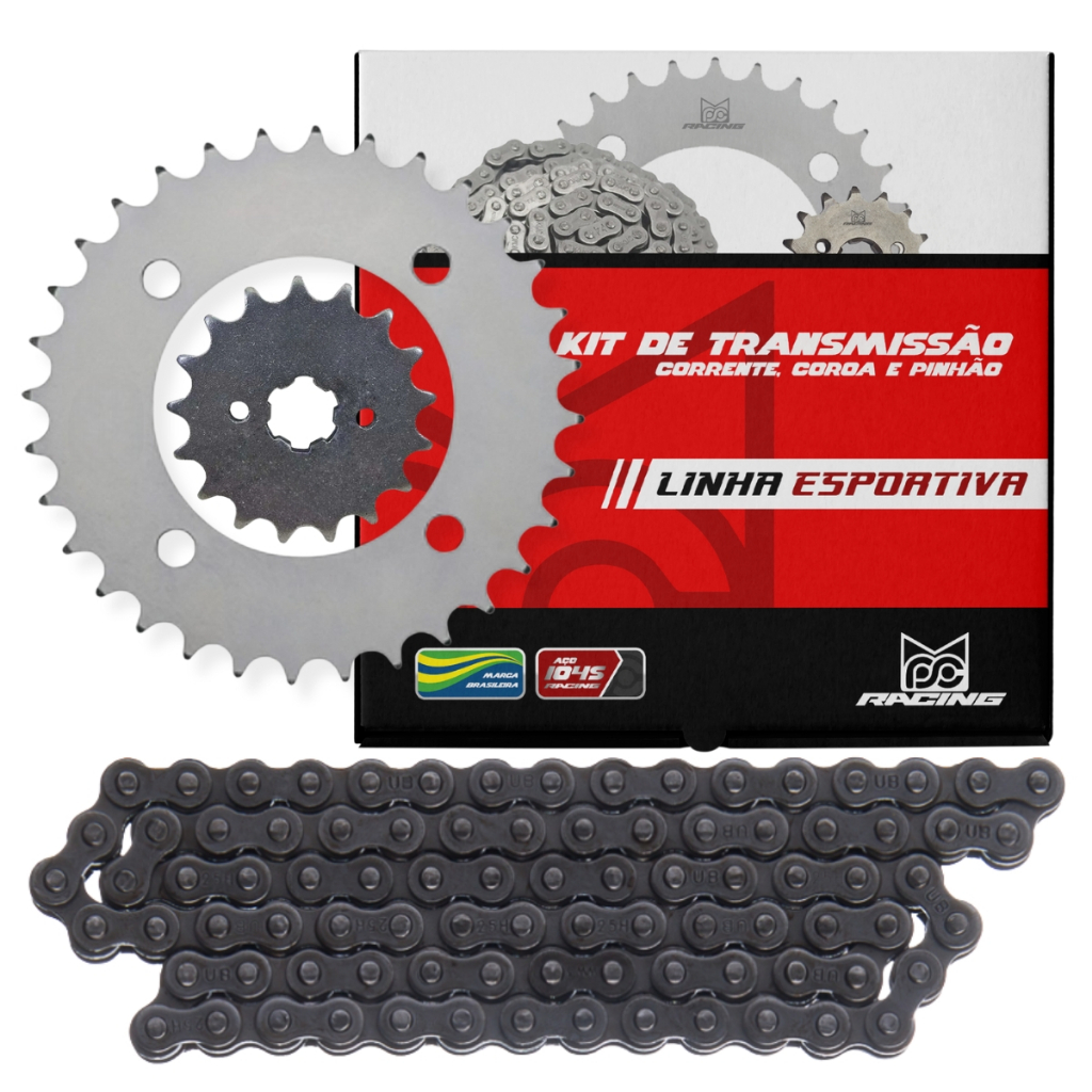 Kit Relação Competição Titan 150 fan 150 04 a 15 C/coroa 32 Dentes