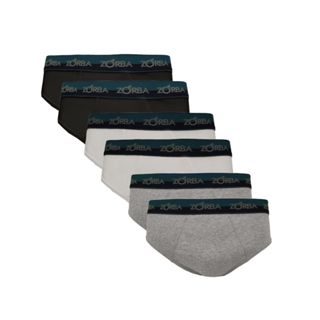 Kit 6 Cuecas Zorba Slip Max 764 em Oferta na Shopee
