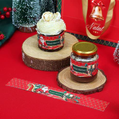 200 CINTA PARA MINI PANETONE VINTAGE 5279 ( JANGO NATAL 2025 )
