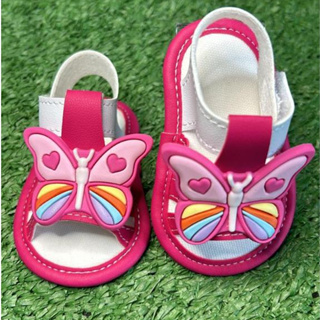 Sandália de Bebê Borboleta - Sandalinha Recém Nascido Menina em Oferta na Shopee