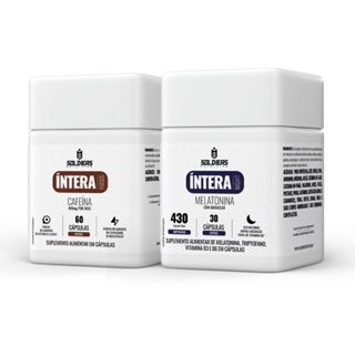 Kit: Cafeína Íntera Focus + Melatonina Calm - Soldiers Nutrition em Oferta na Shopee