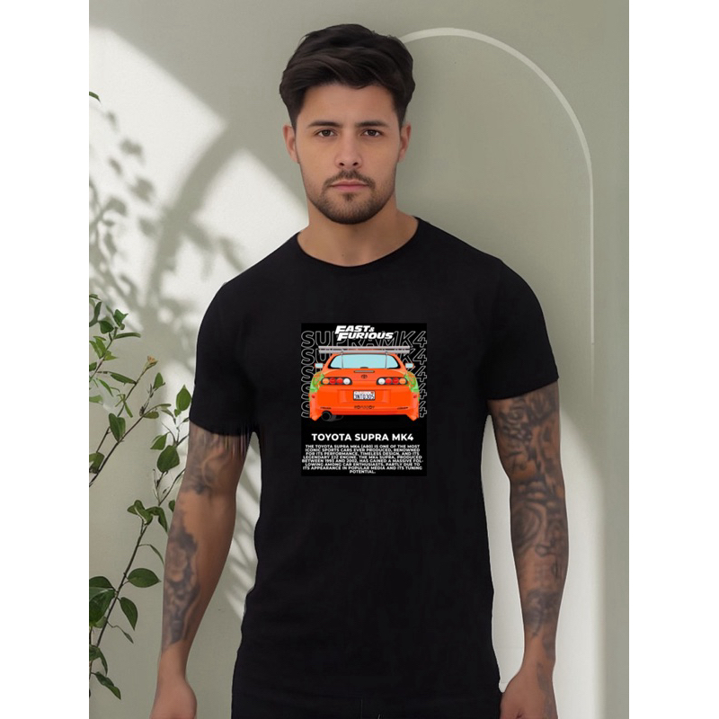 camiseta camisa Toyota supra velozes e furiosos estampa personalizada unissex