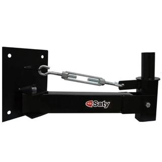 Suporte Saty De Caixa De Parede Com Regulagem Spc50 Preto